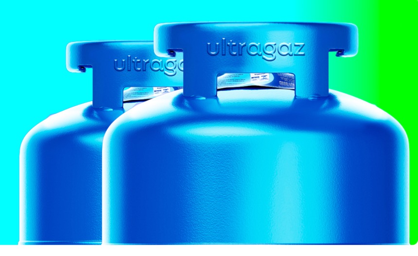 Botijão de gás Ultragaz P13 de 13kg